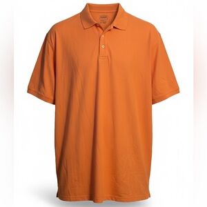 The Foundry Co. Men’s Orange Polo 3XLT A0032